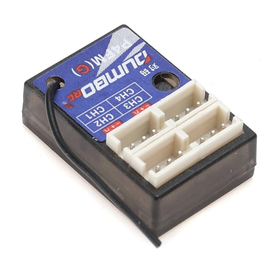 Amazon | DUMBORC 2.4G 4CHレシーバー DDF-350受信機 P4FMG